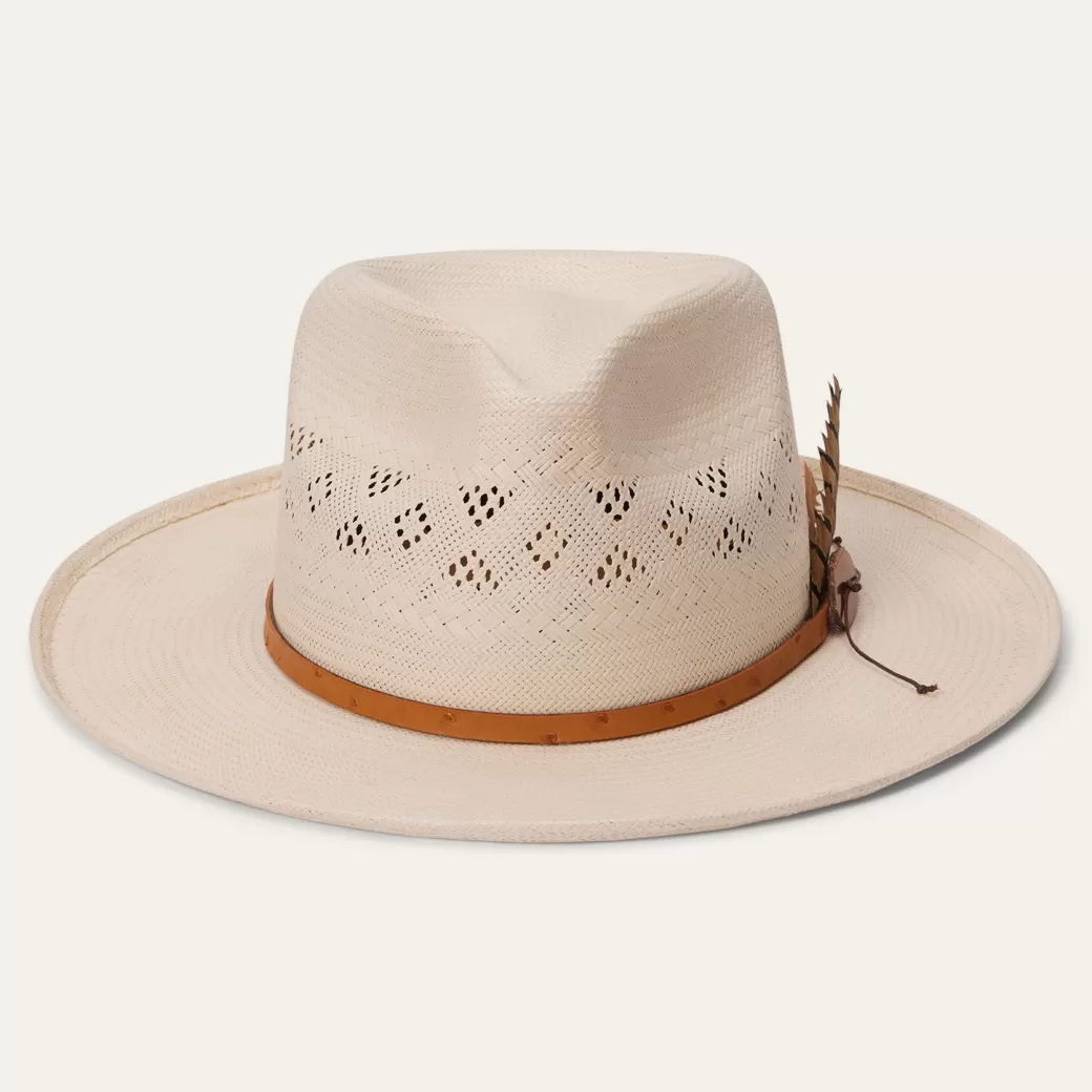 Andromeda Vented Straw Fedora | Stetson Flash Sale